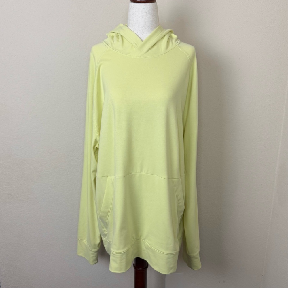 prAna Men’s Altitude Tracker Hoodie Neon Yellow Green